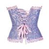 Kranchungel Corset Tops for Women: Renaissance Corset Bustier Shapewear - Halloween Costumes for Themed Parties Aged 25-35 Large Blue view 4