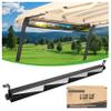 10L0L Universal Golf Cart 4 Panel Mirror for Yamaha EZGO Club Car, Eliminate Blind Spots Wide Angle Rear View Mirror view 1