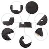 10L0L Golf Cart Floor Mat for EZGO RXV 2008-2022 & 2Five 2009 UP Models, High Density Silica Gel Mat,Not Deformed Non-Slip Durable Floor Liner Mat view 3