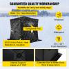 Happybuy 2-3 Person Ice Fishing Shelter, Pop-Up Portable Insulated Ice Fishing Tent, Waterproof Oxford Fabric view 3