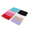 angwang Crochet Tube Top Elastic Waistband,9" Crochet Tube Top Elastic Waistband Headband Hair Band Girls Tutu Skirt Light Pink view 4