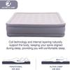 ALPHA CAMP Air Mattress with Built in Pump, Double High Inflatable Airbed Blow Up Mattress with Flocked Top, 18inch Twin Size for Camping Travel Guests Home, Storage Bag & Repair Patch Kit Included view 3