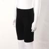 Hansber Kids Girls High Waist Capri Leggings Tummy Control Shorts Pants Basic Gymnastics Yoga Shorts Dance Outfits Black 4 view 4