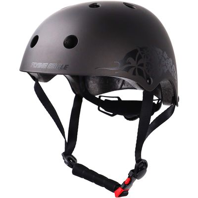 Flying Eagle Skate Helmet Mettle - Skateboard for Adults  Black, Large