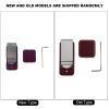 Vbestlife Mini Pocket Plastic Snooker Chalk Clip Billiards Pool Chalk Holder Cover Accessory Coffee Color view 2
