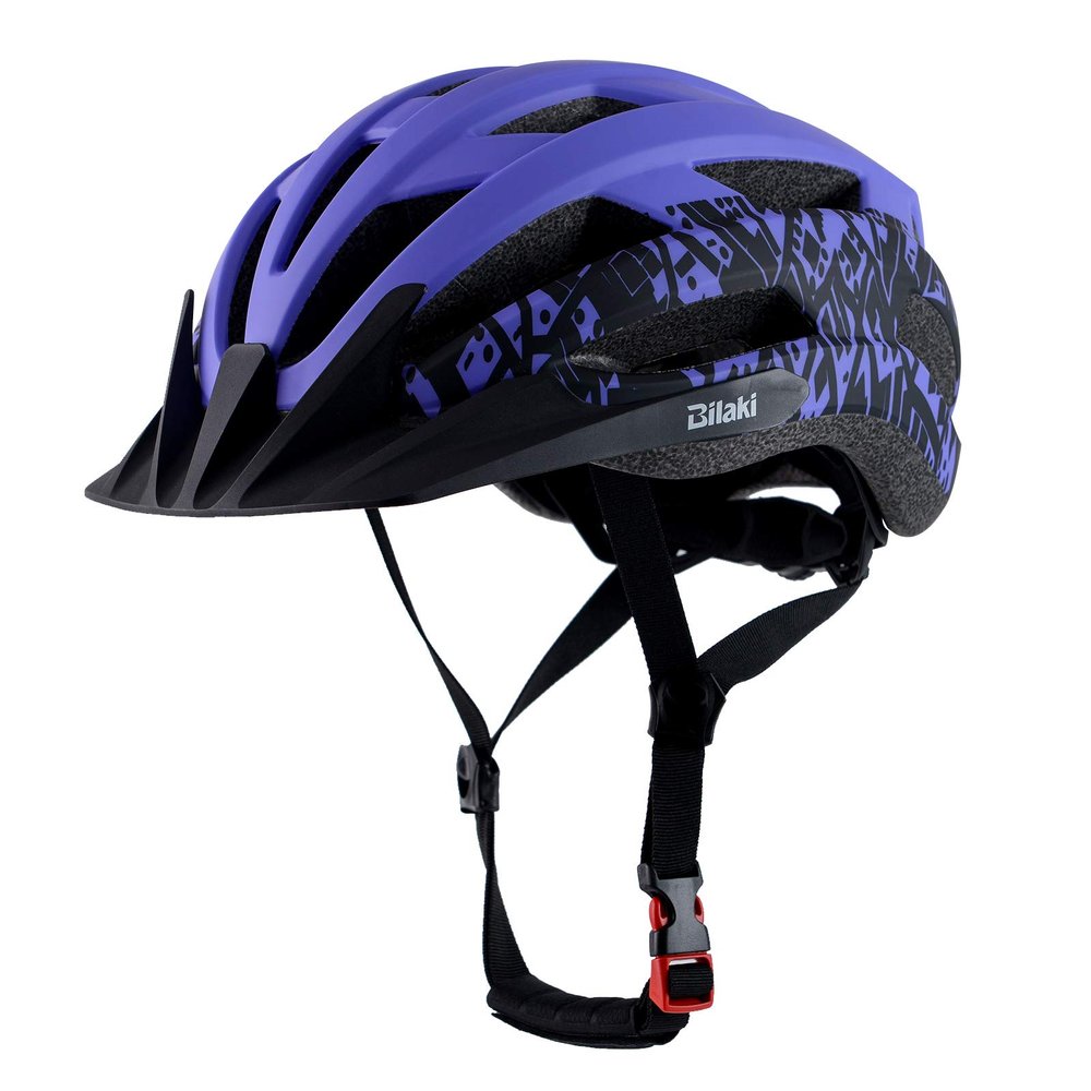 Bilaki Bike Helmet for Adults Women Men Youth Kids, Lightweight Mountain Road Bicycle Cycling Helmets with Adjustable Dial & Removable Visor