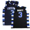Mens One Tree Hill Scott Moive Basketball Jersey (#3 Black, X-Large) view 2