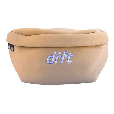 DRFT Neoprene Water Resistant Waist Fanny Pack for Travel, Beach, and Sport