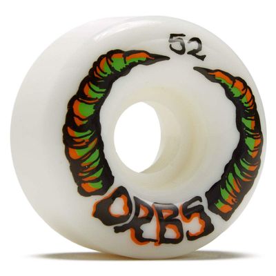 Welcome Orbs Apparitions Round 99A Skateboard Wheels - White - 52mm
