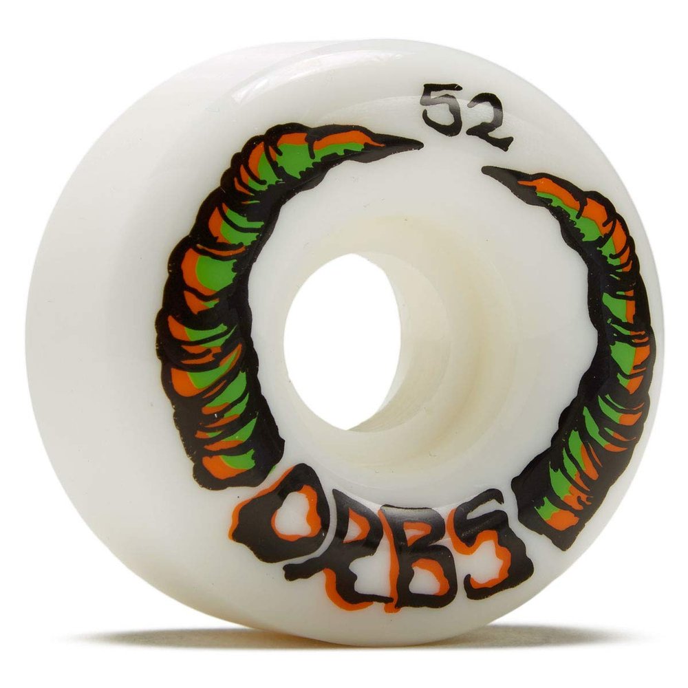 Welcome Orbs Apparitions Round 99A Skateboard Wheels - White - 52mm