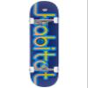 Habitat Eroded Expo Prebuilt Skateboard Complete - Blue - 8.00" view 1