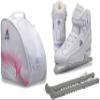Jackson Ultima Cameo Vantage CS7000 Women's Figure Ice Skates Adult Size 10 Bundle with Free Bag and Guardog Skate Guards view 1