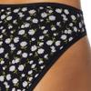 Amazon Essentials Women's Cotton High Leg Brief Underwear (Available in Plus Size), Breathable, Pack of 6, Ditsy Floral/Dots/Multicolor, X-Small view 3