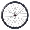 700C Tubeless Compatible Clincher Road Disc Carbon Wheels 38mm Depth 28mm Width Carbon Fiber Wheelset Ceramic Bearing Center Lock Hub SLT  view 1