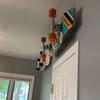 WANLIAN Skateboard Wall Mount Display Rack Skateboard Wall Rack Display Rack Hanger Rack Skateboard Wall Mount Bracket Deck Rack (Transparent 2 Pairs) view 3