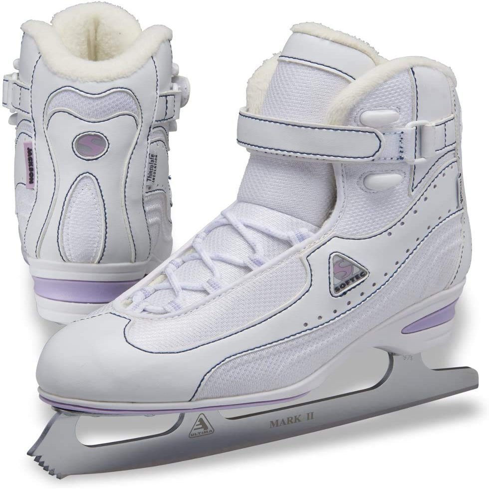 Jackson Ultima Cameo Vantage CS7000 Women's Figure Ice Skates Adult Size 10 Bundle with Free Bag and Guardog Skate Guards