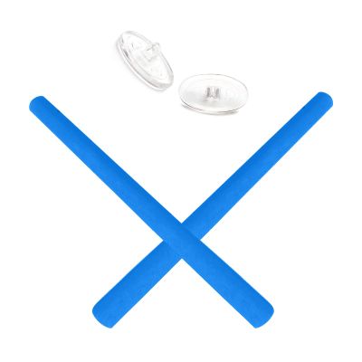 Mryok Replacement Earsocks Nosepiece for Oakley Metal Plate OX5038/Carbon Plate OX5079 Eyeglasses - Sky Blue