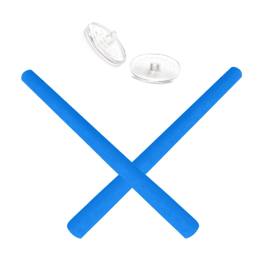 Mryok Replacement Earsocks Nosepiece for Oakley Metal Plate OX5038/Carbon Plate OX5079 Eyeglasses - Sky Blue