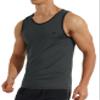 EZRUN Men's Tank Tops Quick Dry Workout Swim Beach Shirts Sleeveless Shirts for Bodybuilding Gym Fitness Training Grey view 2