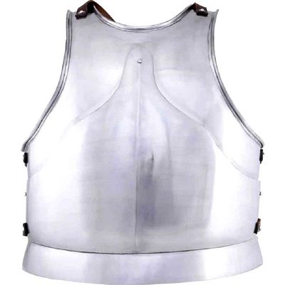 Ancient Warrior Breastplate Medieval Cuirass Body Armour - Medium Silver