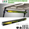 10L0L Universal Golf Cart 4 Panel Mirror for Yamaha, EZGO, Club Car, Wide Angle Interior Rear View Blind Spot Wink Mirror view 2
