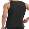 EZRUN Men's Tank Tops Quick Dry Workout Swim Beach Shirts Sleeveless Shirts for Bodybuilding Gym Fitness Training Black view 3