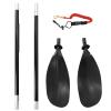 Galapagoz Performance Lightweight Kayak Paddle with Wing Blade for Kayaking Boating Water Sport USA view 3