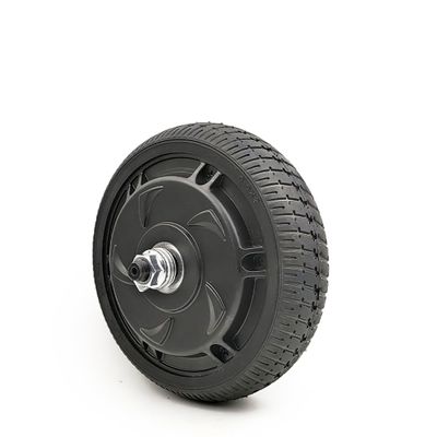24V36V48V 350W 6.5 Inch Scooter Hub Motor with Hall Sensor 170mm Diameter Brushless Motor Wheel with Solid Tire (36V)