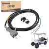 10L0L Golf Cart 36 Volt 2 Prong DC Charger Cord with Plug for Yamaha, EZGO, Club Car, OEM# 14835-G1 1016433-01 1013076 view 1