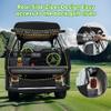 10L0L Golf Cart 4 Passenger Driving Enclosure for Club Car DS 2+2, 4-Sided Clear Window Rain Cover All Weather Waterproof Windproof Snowproof view 4