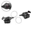 Gear Shifter, 1 Pair Speed Shifter Lever, Shifter Replacement, Front Derailleur Shifter, Handle Gear Shifter for Bike, Aluminum Alloy MTBMountain Derailleur Transmission(3x7) view 2