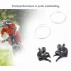 Yosoo Health Gear 1 Pair Triple 3x7/8/9 Speed Shifter Lever, Aluminum Alloy Mountain Derailleur (3 * 9) view 3