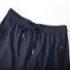 BASUDAM Men's Athletic Pants Thin Lightweight Quick Dry Zipper Pockets Outdoor Sports Pants for Running Jogging Hiking Dark Blue M view 4
