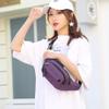 Waist Bag, Fanny Pack for Women and Men, Travel HikingRunningFour Pockets Portable Mobile Phone and Wallet(Purple) view 3
