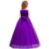Rainbow Wedding Dresses Flower Girl Dresses for Big Girls Bridesmaid Kids Princess Masquerade Dress Party Dress Pageant Formal Evening Long Maxi Lace Tulle Formal Ball Gown Dark Purple 11-12 Years view 2