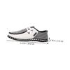 1pair Versatile Driving Shoes for Men Comfortable and Casual Footwear Stylish Loafers for Everyday Use White view 4
