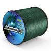Ashconfish Colorfast Braided Fishing Line- 8 Strands Braided Lines Fadeless -Abrasion Resistant - Zero Stretch-Smaller Diameter, 2000M/2187Yards 250LB Moss Green view 2