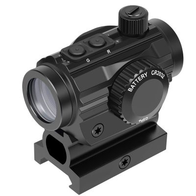 Feyachi RDS-36 1x22mm 5 MOA Red & Green Dot Sight Red & Green Dot Scope with 0.83 Riser Mount Absolute Co-Witness Height