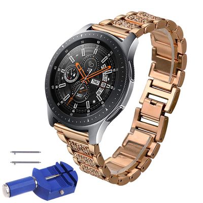 Gear S3 Classic SM-R775A Watchband,Fashionable Only fit 22mm Durable Stainless Steel Strap Watchband Disassembly Tool Compatible with Samsung Gear S3 Classic SM-R775A AT&T
