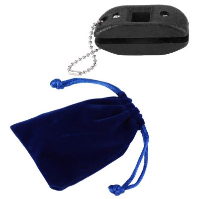 Ice Skates Blade Sharpener, Sand Skates Blade Grinder Stone, Diamond Hand Held Skate Sharpening Tool, with Storage Bag, for Ice Hockey, Figure Skates, Goalkeeper Skates