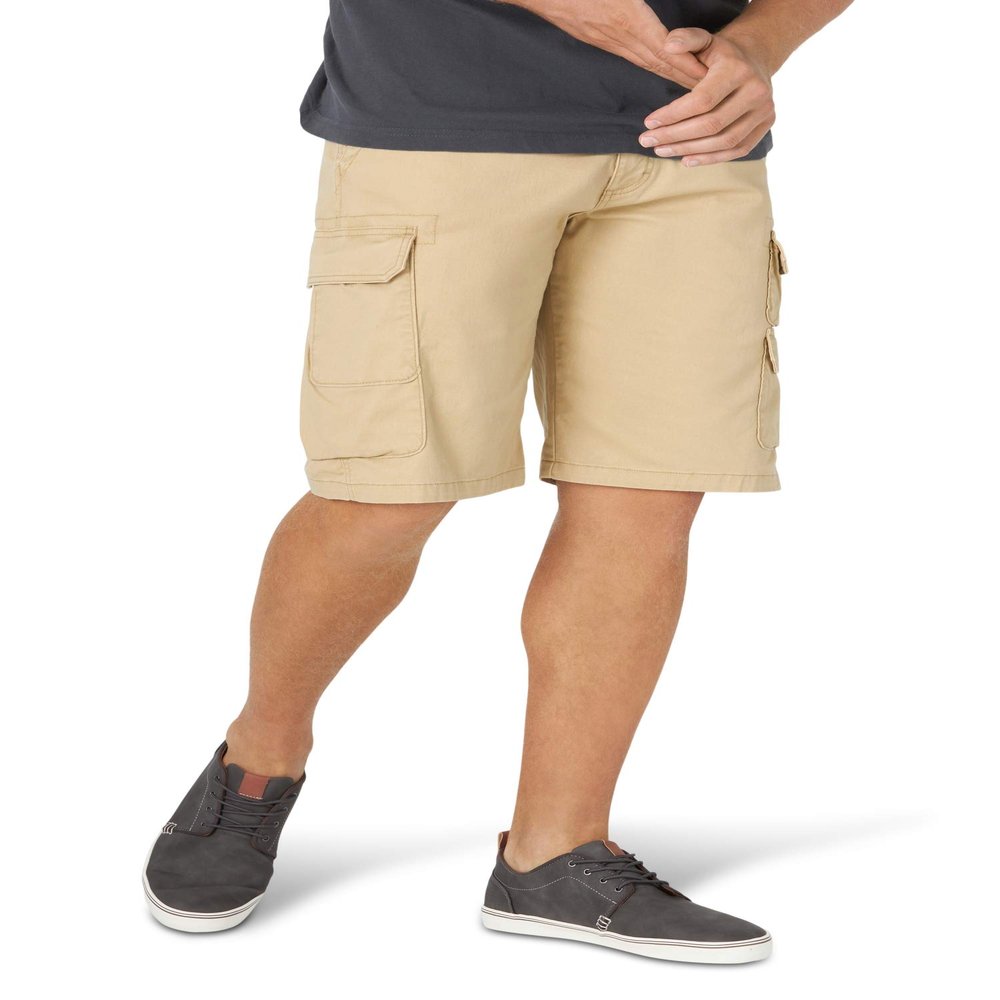 Stretch Twill Cargo Shorts, Starfish, 34