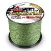 Ashconfish Braided Fishing Line- 4 Strands Super Strong PE Fishing Wire Heavy Tensile for Saltwater & Freshwater Fishing -Abrasion Resistant - Zero Stretch- 300M/328Yds 60LB Black and Yellow view 1