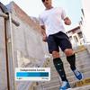 3 Pack Compression Socks For Women Men Knee High Socks 15-20mmHg compression socks for women medical classic knee-high pregnancy 10-13 ideas holiday accessories view 2