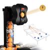 ASDQWER Ping Pong Ball Machine with Practice Recycle Net Table Tennis Robots Different Spin Balls Automatic Training Machine for Ping-Pong Practicing Training Exercise,50W
