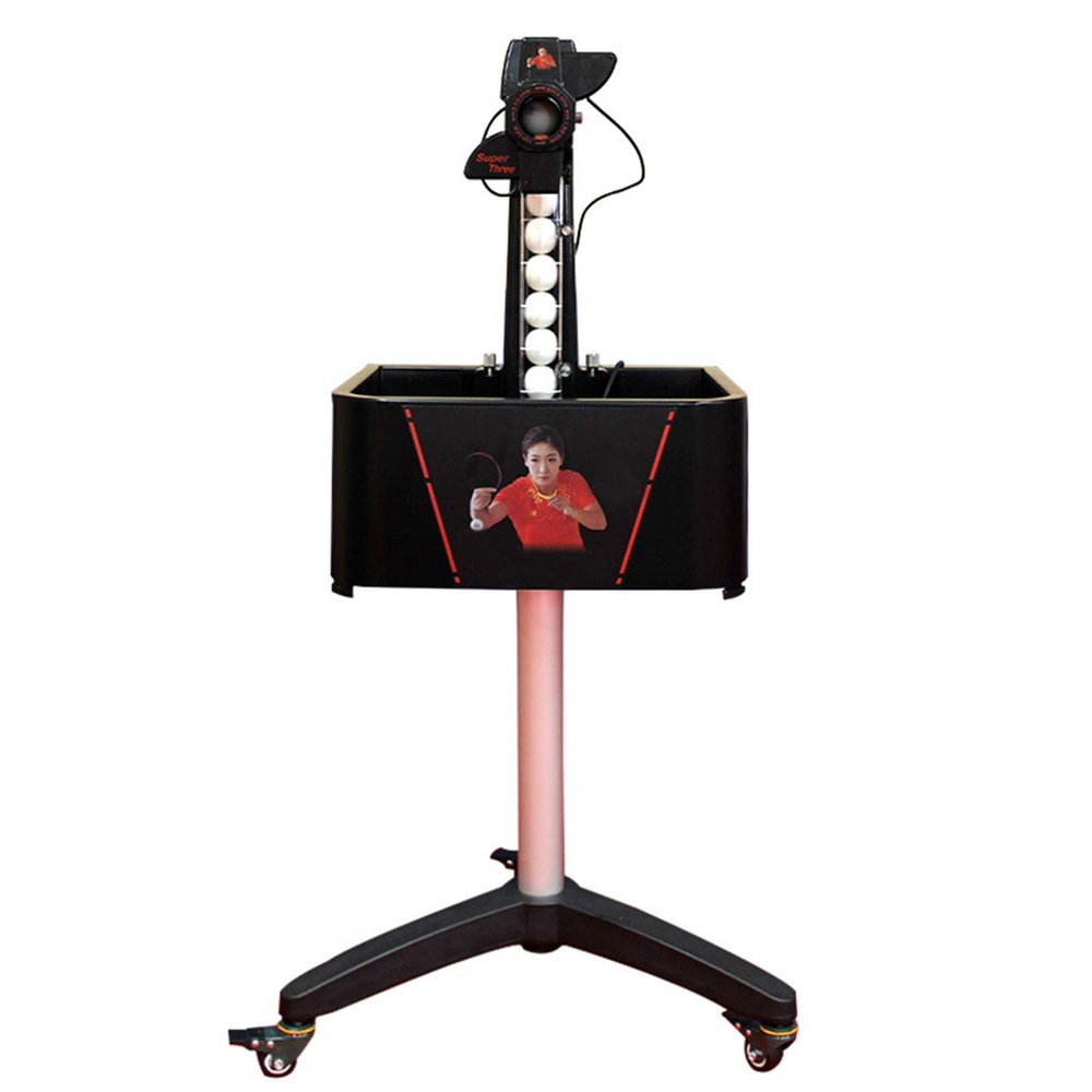 ASDQWER Rolling Table Tennis Ball Catch Robot- Foldable Ping Pong,Table Tennis Robot with Catch Net Automatic Ping Pong Robot Machine for Training