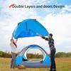BISINNA 2/4 Person Camping Tent Lightweight Backpacking Tent Waterproof Windproof Two Doors Easy Setup Double Layer Outdoor Tents for Family Camping Hunting Hiking Mountaineering Travel view 3