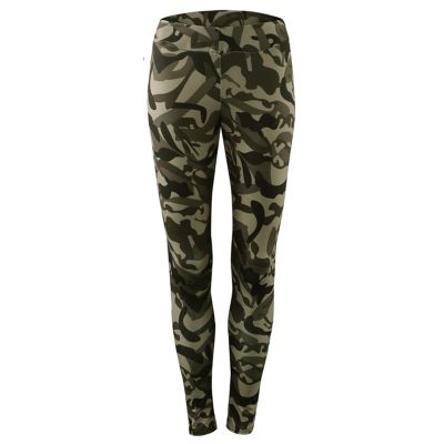 Yoga Fitness Exercise Camo Sports Suit Female Two-Pieces Gym Clothing Yoga Set Running Workout Sport wear for Women Leggings Sportswear Workout for Women (Color : B, Size : S)