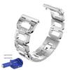 Gear S3 Classic SM-R775A Watchband,Fashionable Only fit 22mm Durable Stainless Steel Strap Watchband Disassembly Tool Compatible with Samsung Gear S3 Classic SM-R775A AT&T view 1