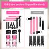 Bbtops Pilates Bar Kit with Resistance Bands(4 x Bands),3-Section Pilates Bar with Stackable Bands Workout Equipment for Legs,Hip,Waist and Arm (Pink30lbs,40lbs) view 2