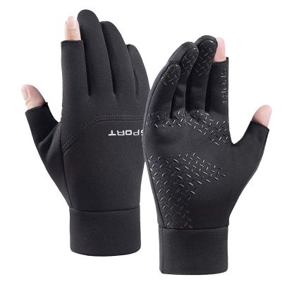 Cycling Gloves Winter Warm Gloves Water Resistant Windproof Touch Screen Gloves for Outdoor Sports Riding Climbing Camping (Size : XL)